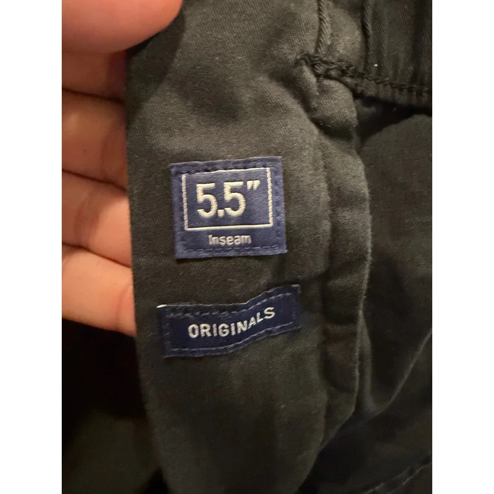 Chubbies Originals Mens Black Stretch Twill Shorts 5.5 Inch Inseam XL 36 Waist